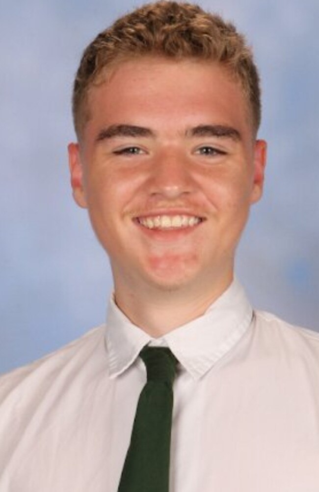 Kurt Blackburn, Windaroo Valley State High School captain. Picture: Contributed