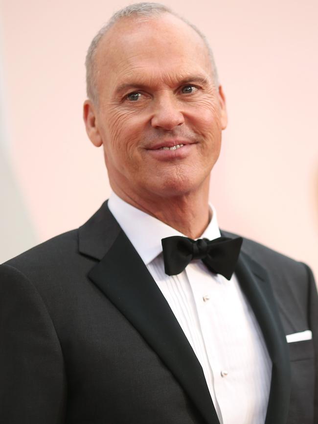Hot favourite ... Michael Keaton in a classic tux. Picture: Getty Images