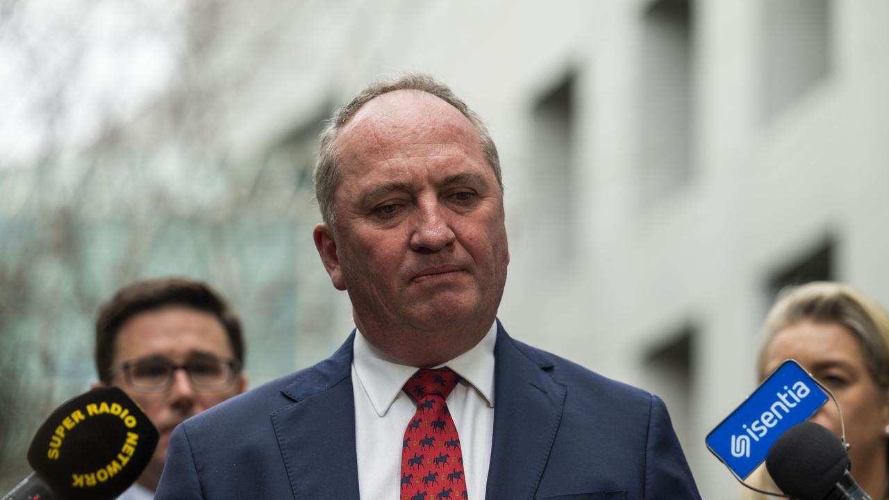 Barnaby Joyce will be sworn in as Deputy Prime Minister on Tuesday morning. Picture: NCA NewsWire / Martin Ollman