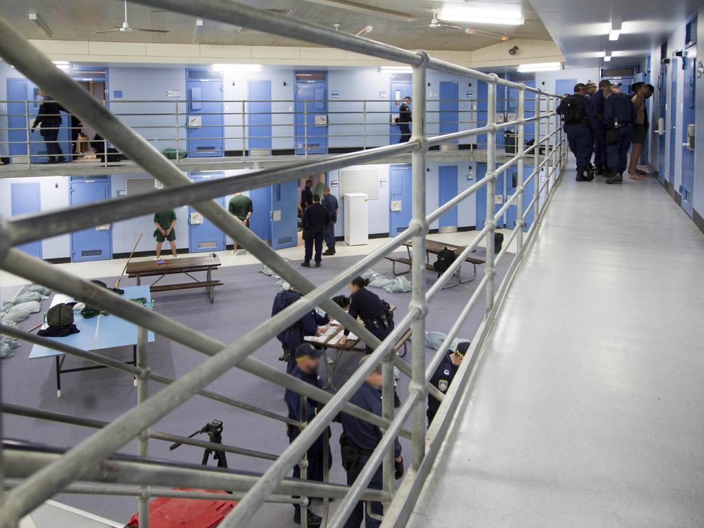Inside Parklea Correctional Centre where Tara Brooks allegedly struck up an inappropriate friendship with a convicted drug dealer.