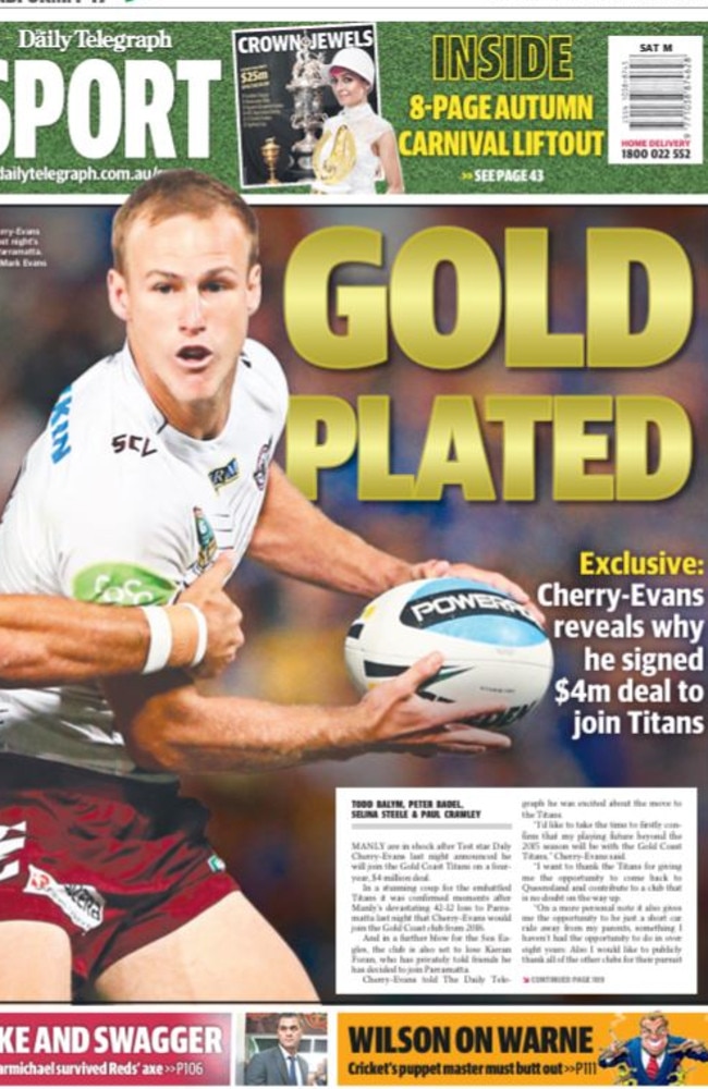 DCE signs with the Titans on this day 10 years ago.