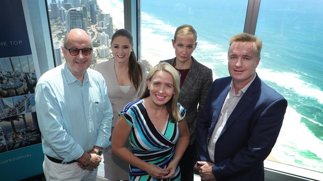 Minister for Innovation and the Tourism Industry Kate Jones at the Gold Coast bid announcement. Picture Glenn Hampson.