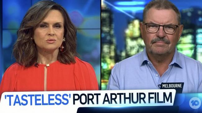 Lisa Wilkinson got Steve Price's opinion on the Port Arthur movie while on The Project.