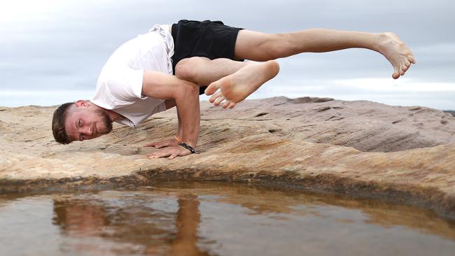 Bancroft has taken up the practice and teaching of yoga to help him through the time of his ban from top flight cricket. Picture: Ryan Pierse/Getty Images