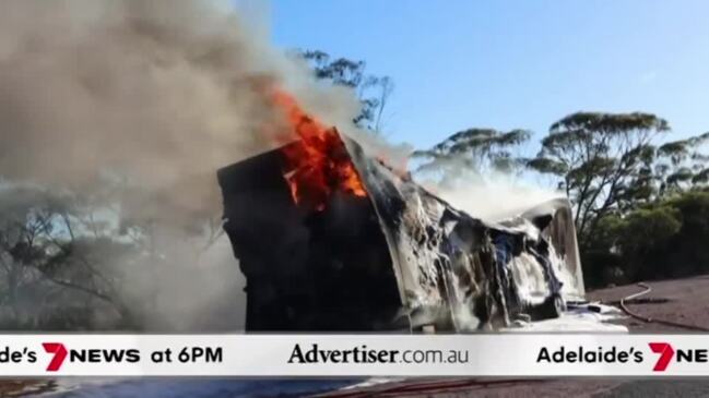 The Advertiser/7NEWS Adelaide: Elizabeth Vale fire, Cockle Train collision