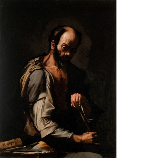 Jusepe de Ribera, Aesop c1625—31, oil on canvas, 125 x 92 cm, Art Gallery of New South Wales