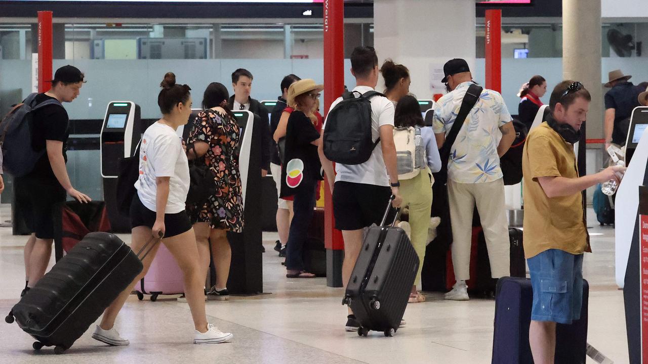 About 2.4 million travellers will fly Jetstar between December 15 and January 20. Picture: Liam Kidston