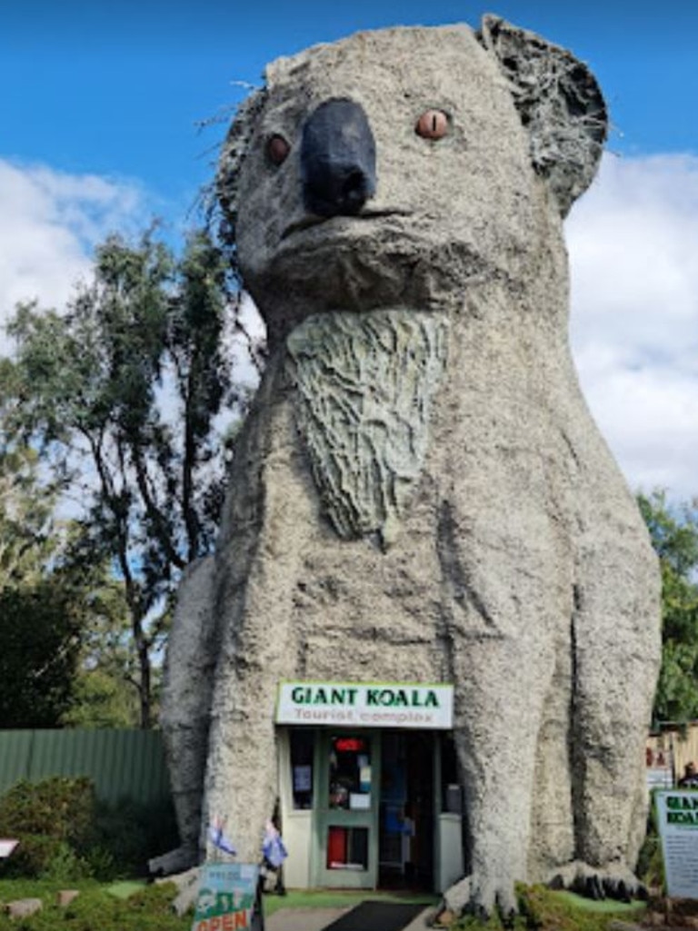 The Giant Koala at Dadswell Bridge in Victoria. Picture: Goggle Maps