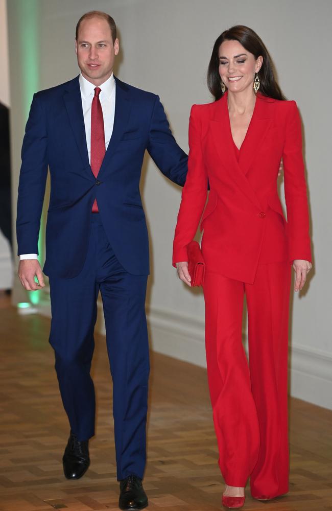 Prince William, Prince of Wales and Catherine, Princess of Wales. Picture: Eddie Mulholland - WPA Pool/Getty