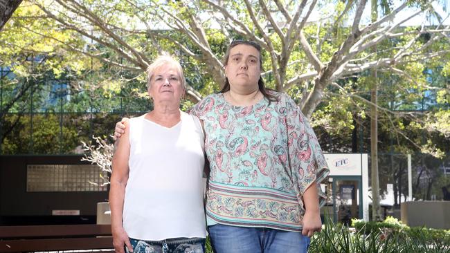 Jean Jones with her daughter, and Ruby’s owner, Christie Jones. Picture: Richard Gosling