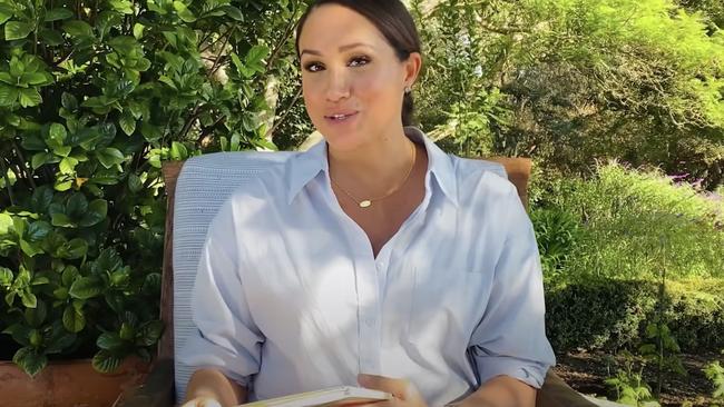 Meghan Markle promoted her book in the new video.