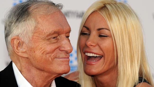 Crystal Hefner is opening up about her life with Hugh. Picture: AFP Photo/Gabriel Bouys