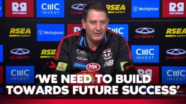 Ross Lyon highlights St Kilda's positives