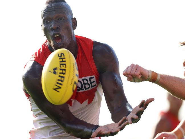 Aliir Aliir has joined the Power. Picture: Michael Klein