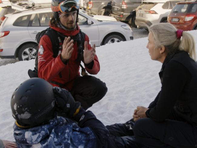 There’s never a dull moment in Ski Rescue Down Under.