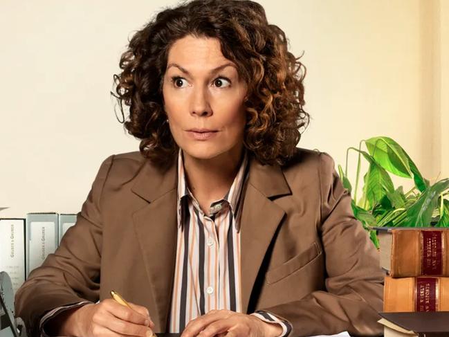 Kitty Flanagan in the ABC comedy Fisk has already garnered a global cult following just one month after the series premiered on Netflix in the US. Picture: ABC/Supplied