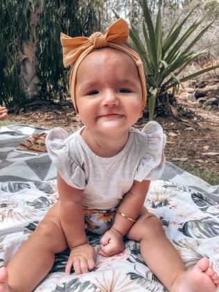 It wasn't until Olivia was six months old that her doctor said she was having developmental issues. Picture: Supplied