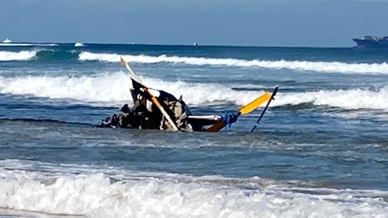 Helicopter crashes into surf near ocean grove, hero jogger saves woman