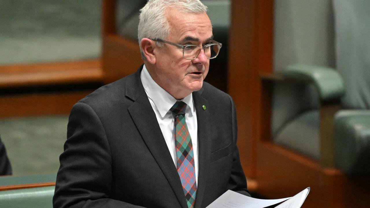 Independent MP Andrew Wilkie made the allegations in parliament. Picture: AAP Image/Mick Tsikas