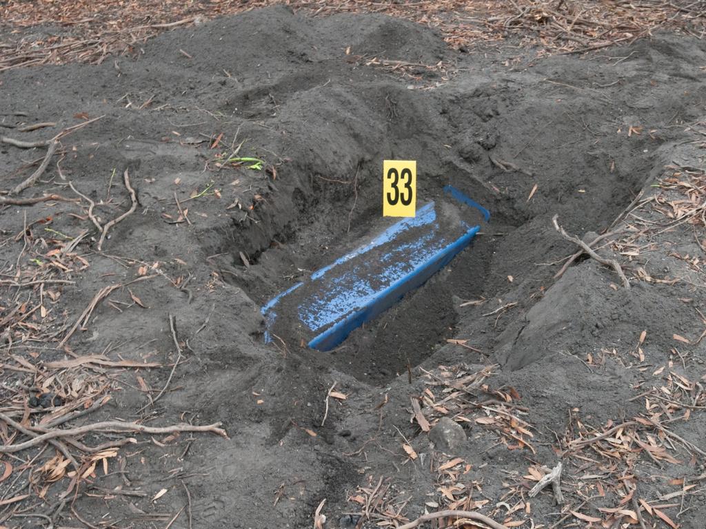 A beam with meth inside. Picture: Australian Federal Police