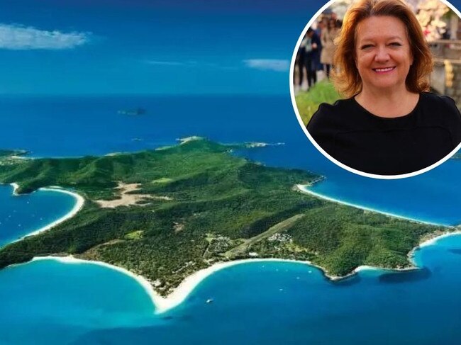 Australia’s richest woman Gina Rinehart has abandoned plans to redevelop the Great Keppel Island resort.