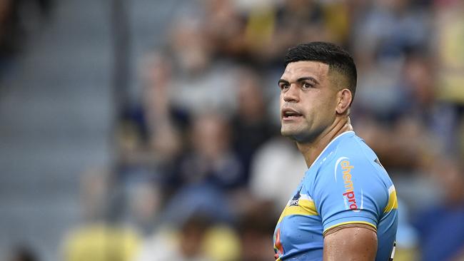 David Fifita of the Titans looks on. (Photo by Ian Hitchcock/Getty Images)