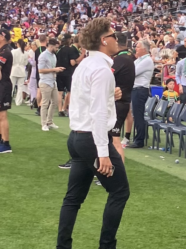 Reece Walsh at the NRL grand final.