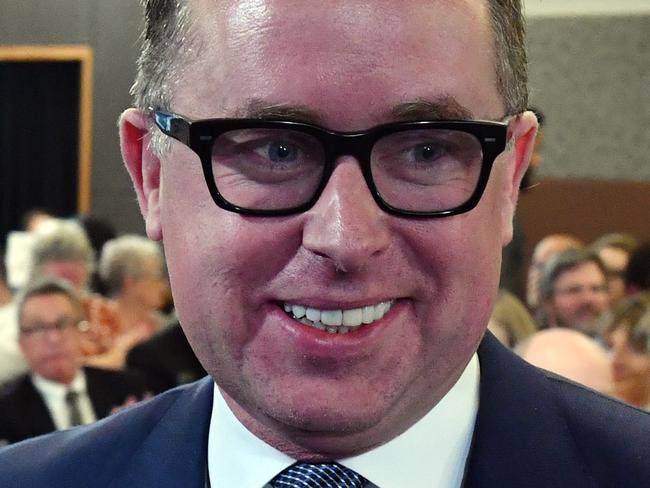 Qantas CEO Alan Joyce at the National Press Club in Canberra, Wednesday, September 18, 2019. (AAP Image/Mick Tsikas) NO ARCHIVING