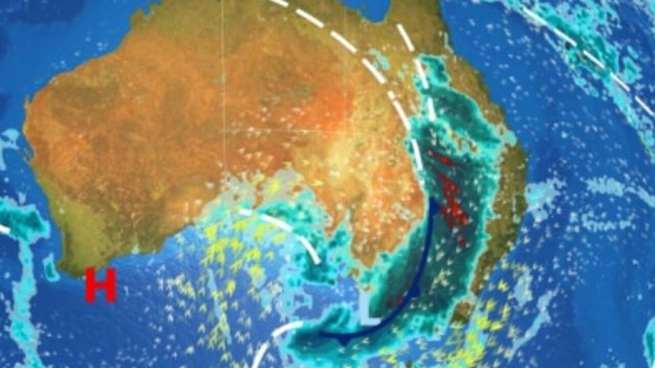 Qld weather: Month’s rain on way as 2000km weather system hits | The