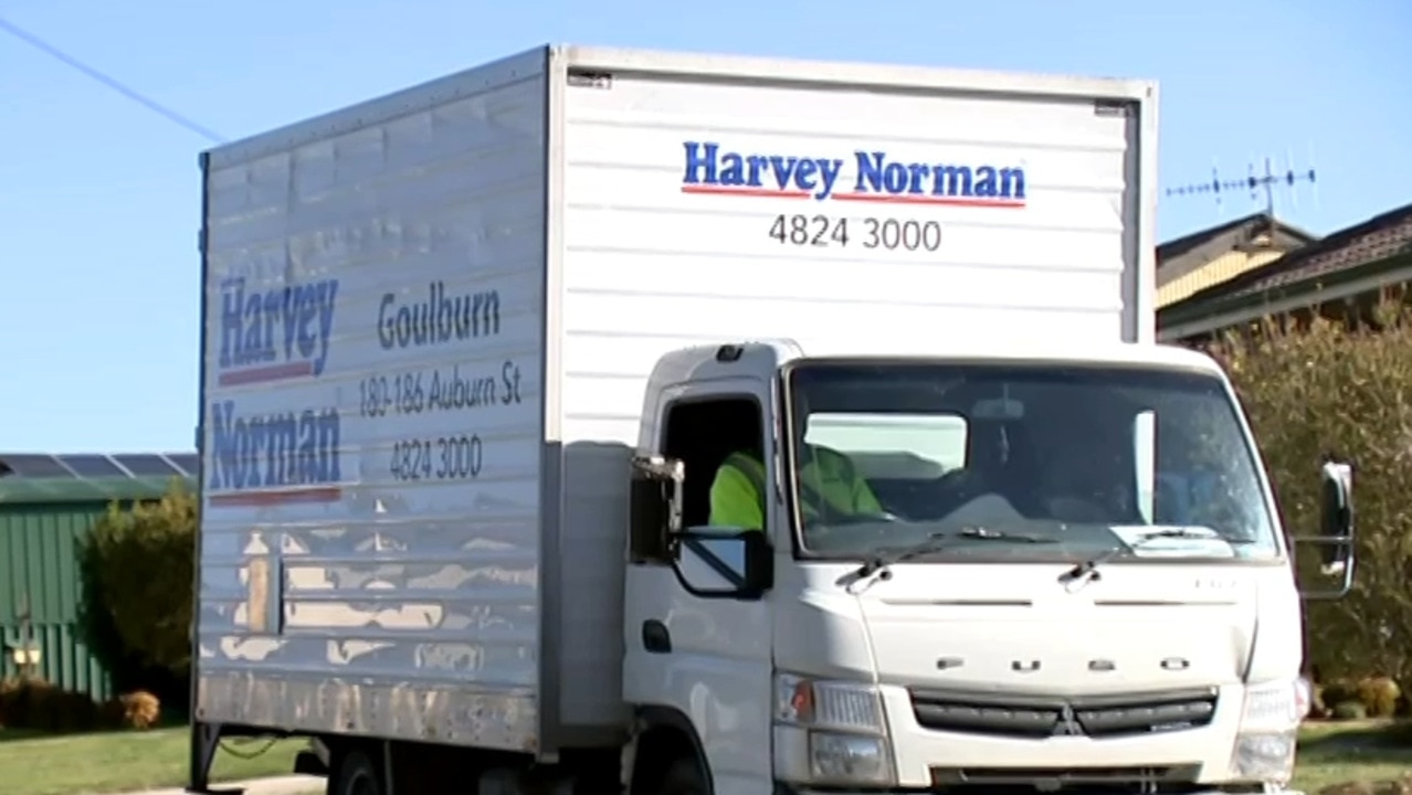 Harvey Norman’s ‘rescue truck’ helps bring some joy to a Goulburn