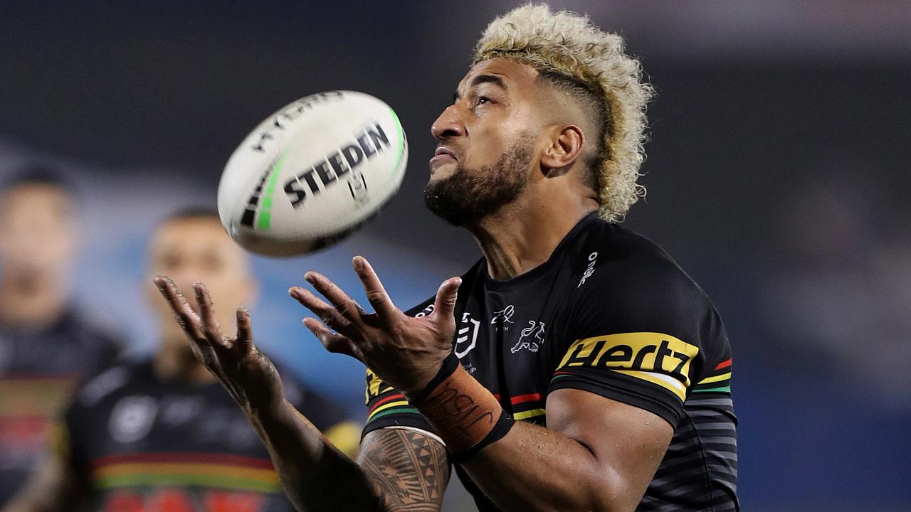Viliame Kikau was at his best against the Storm. (AAP Image/Craig Golding)