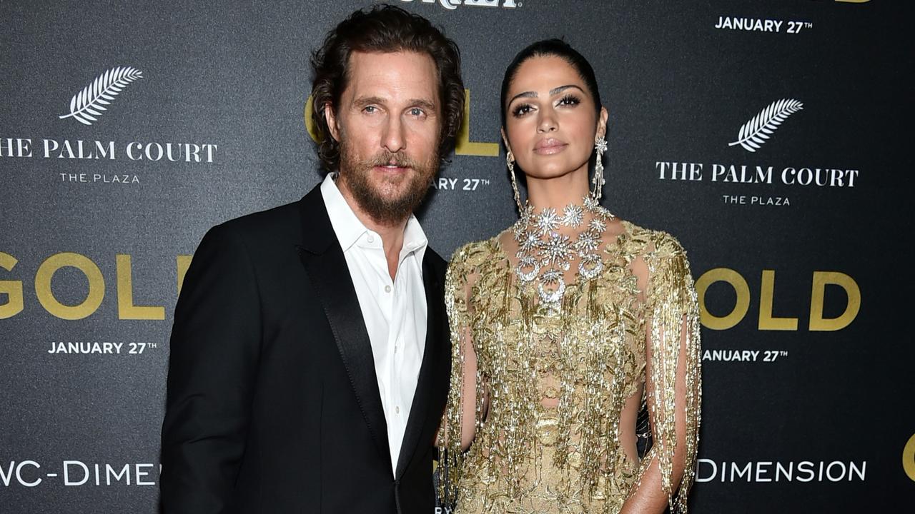 Matthew McConaughey says marital disputes can sometimes be deescalated through food. Picture: Getty