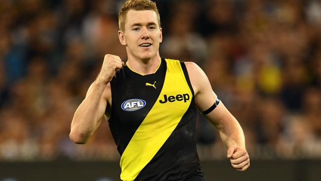 Jacob Townsend kicked 28 goals in 20 games for Richmond.