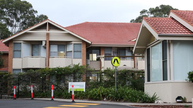 A second resident of Dorothy Henderson Lodge aged care facility in Sydney’s northwest has died after contracting coronavirus. Picture: Gaye Gerard