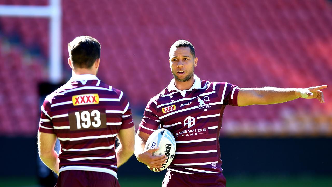 Maroons captain's run jersey is made for Queenslanders