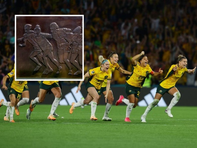 Matildas mural sparks online meltdown