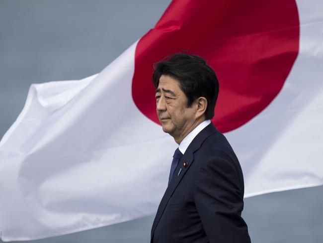Japan’s first white paper on “karoshi” was endorsed by Prime Minister Shinzo Abe’s cabinet. Picture: Kent Nishimura/Getty Images/AFP