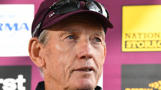 Wayne Bennett addresses the media about his coaching future at the club.