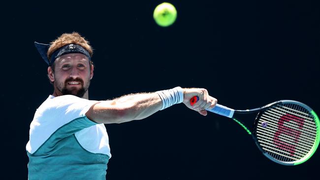 Even Tennys Sandgren has kept quiet. Picture: Getty Images