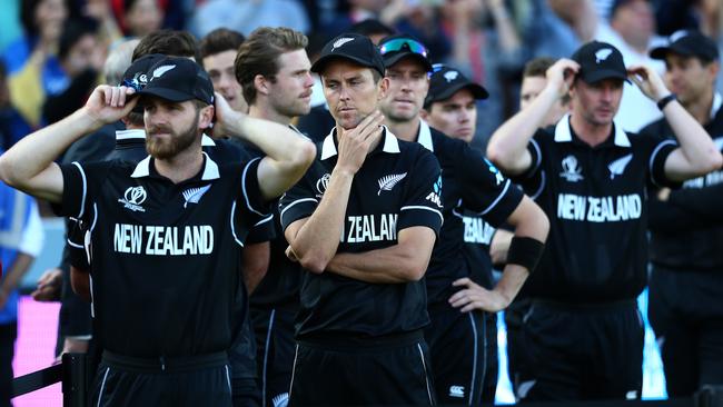 New Zealand, forever gracious in victory and defeat. Picture: Getty