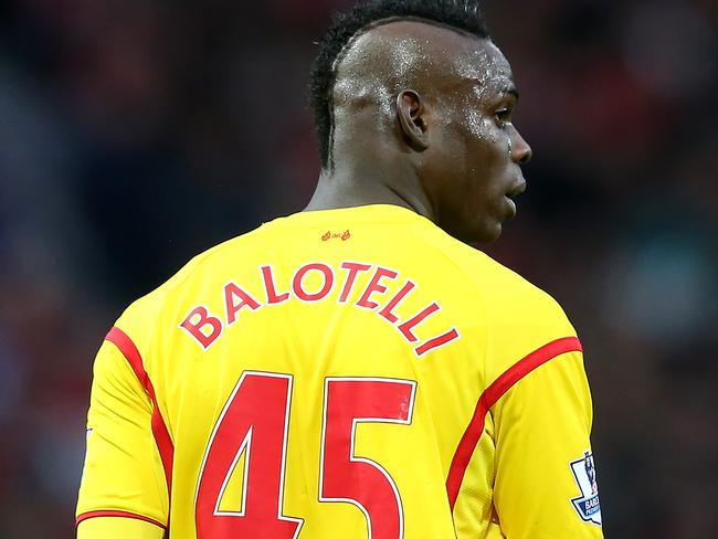 Mario Balotelli will be sitting in the stands watching the Arsenal game.