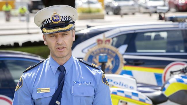 Assistant Commissioner Jonathan Higgins. Picture: Chris Kidd