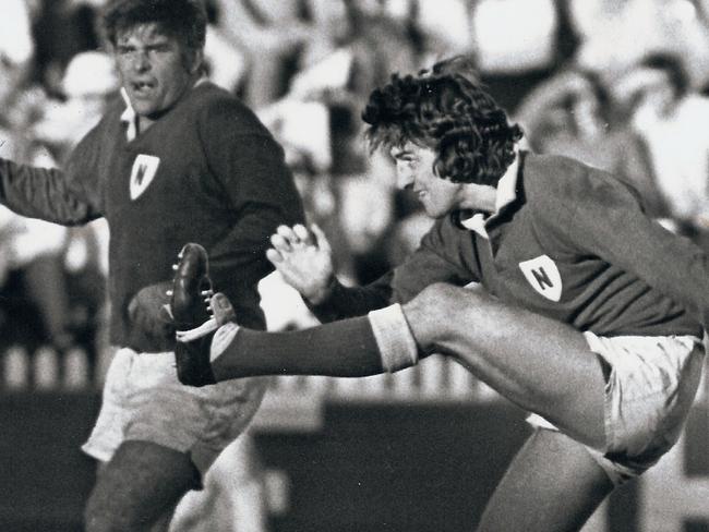 Ken Wilson in action for the Newtown Jets.