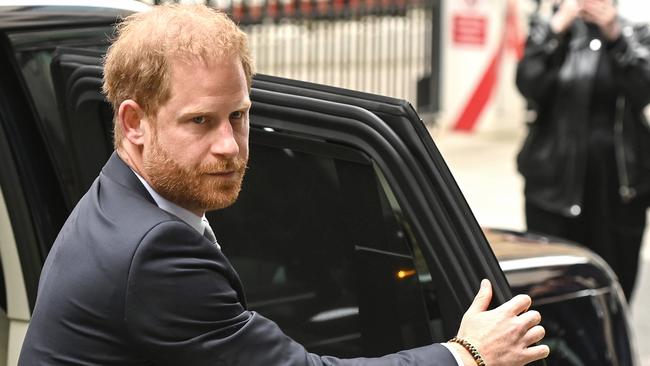 Prince Harry is pushing ahead with his court cases. Picture: Kate Green/Getty Images