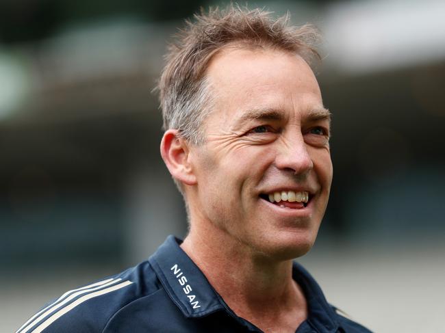 Carlton is waiting to see if Clarkson wants to coach the Blues. (Photo by Michael Willson/AFL Photos via Getty Images)