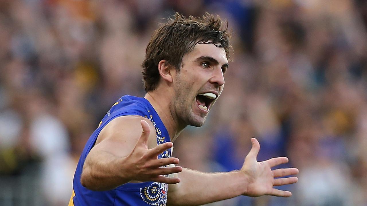 West Coast wingman Andrew Gaff will retire after a farewell game at Optus Stadium in round 23. Picture: Paul Kane / Getty Images