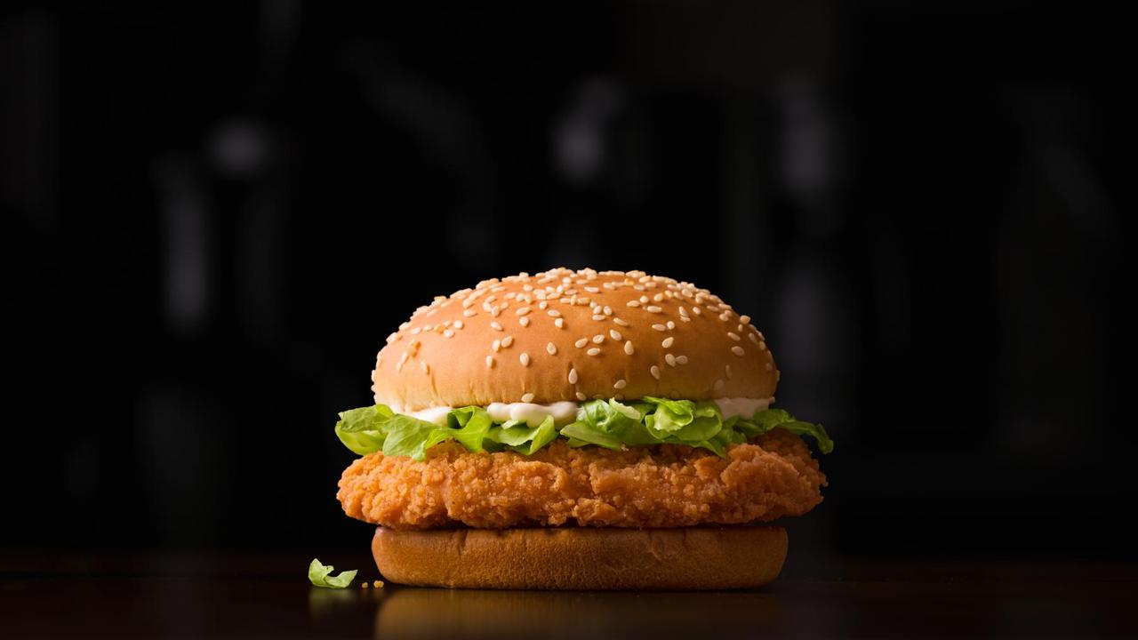 McSpicy Chicken Burger, from Hong Kong. Photo: McDonalds