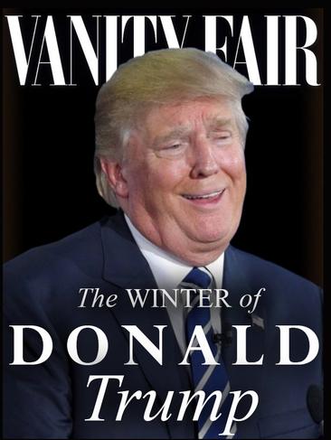 The news.com.au version of the Vanity Fair cover.