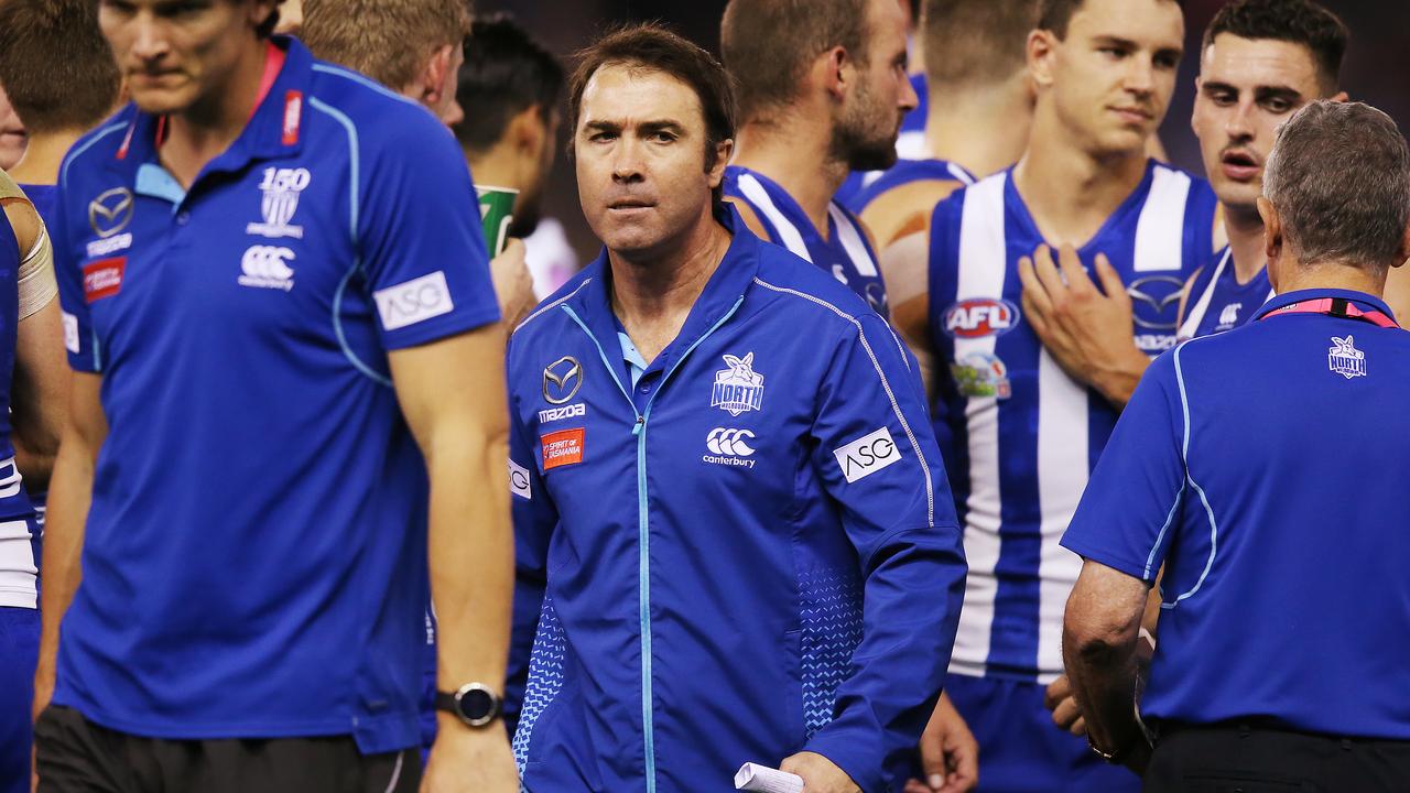 Kangaroos head coach Brad Scott is almost certain to part ways with the club at season’s end.