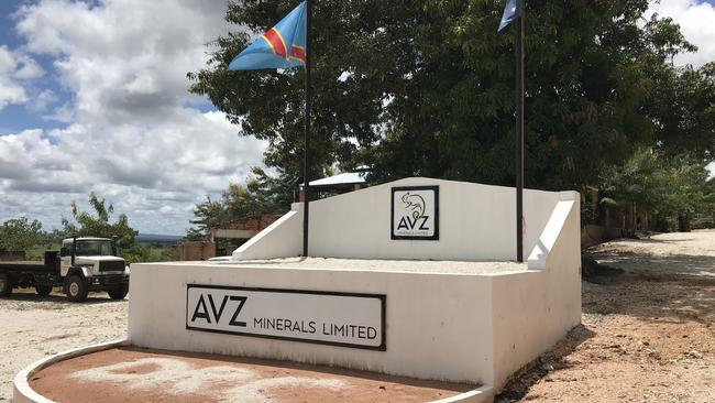 The disputed AVZ Minerals lithium project in the DRC.
